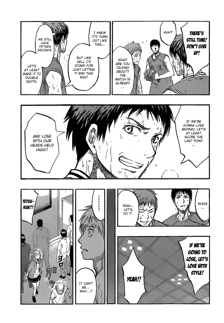 Kuroko no Basket Chapter 226 page 13 - Chapter 226: What Is Victory?
