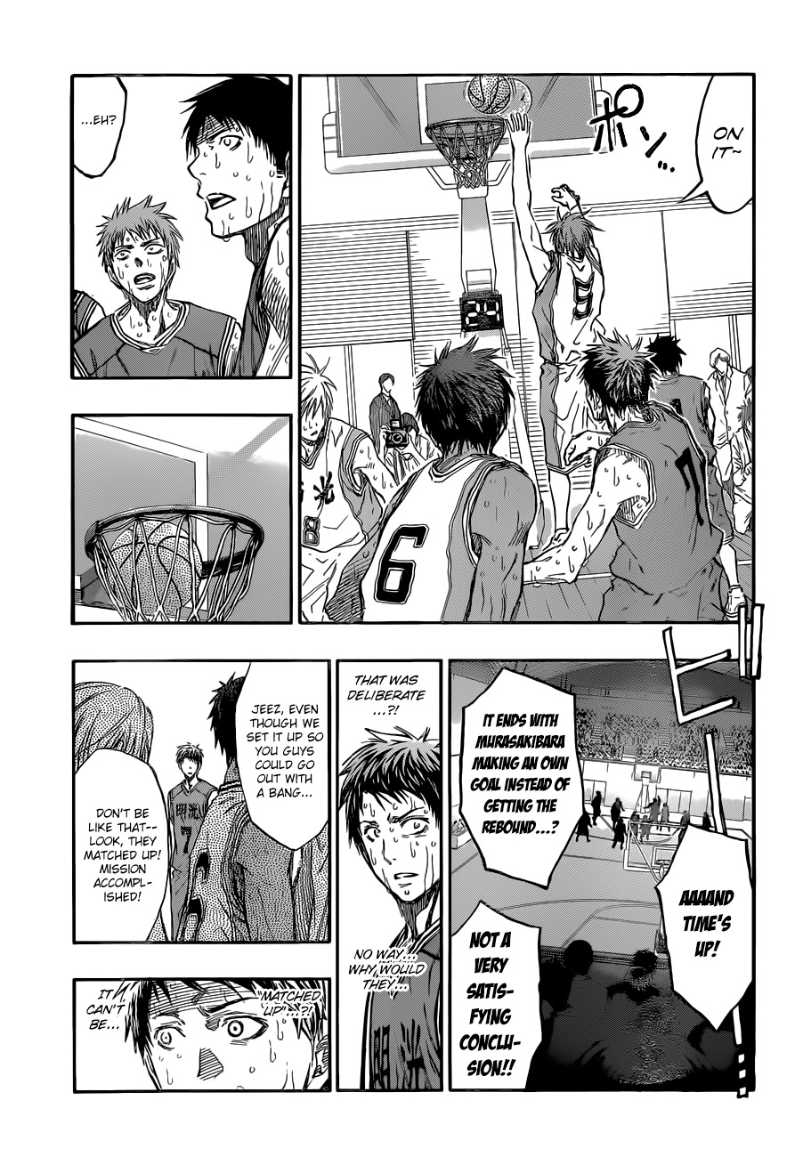 Kuroko no Basket Chapter 226 page 15 - Chapter 226: What Is Victory?