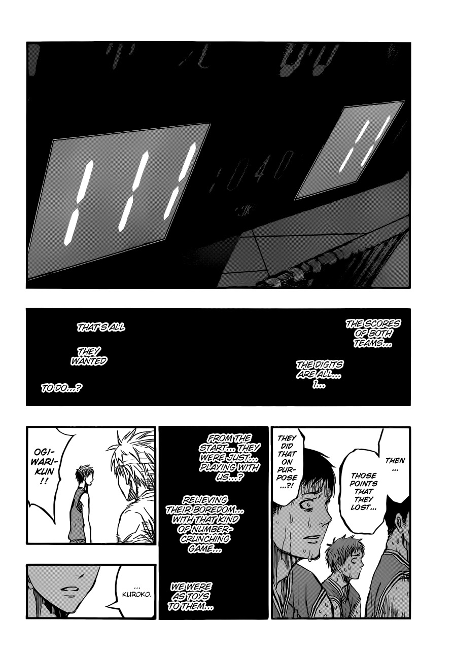Kuroko no Basket Chapter 226 page 16 - Chapter 226: What Is Victory?