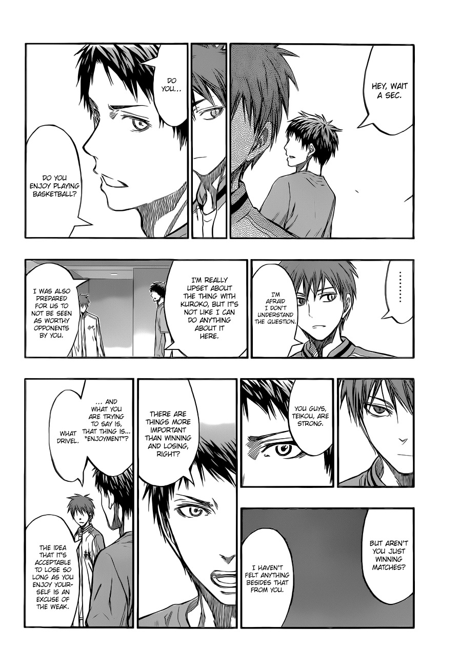 Kuroko no Basket Chapter 226 page 4 - Chapter 226: What Is Victory?