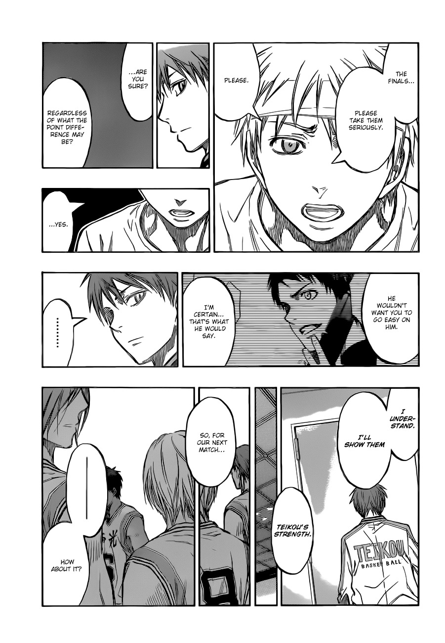 Kuroko no Basket Chapter 226 page 7 - Chapter 226: What Is Victory?
