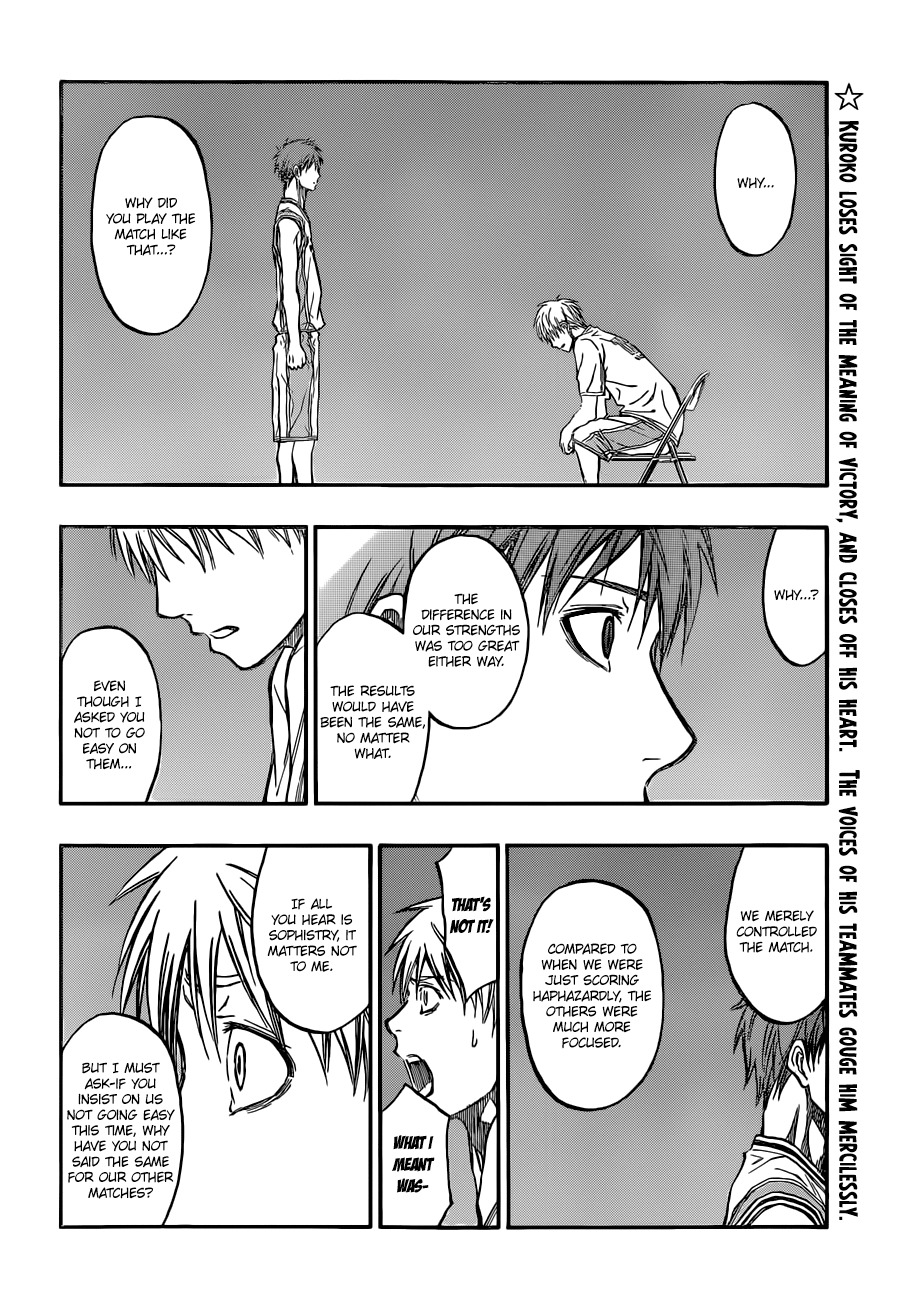Kuroko no Basket Chapter 227 page 3 - Chapter 227: I am Kuroko