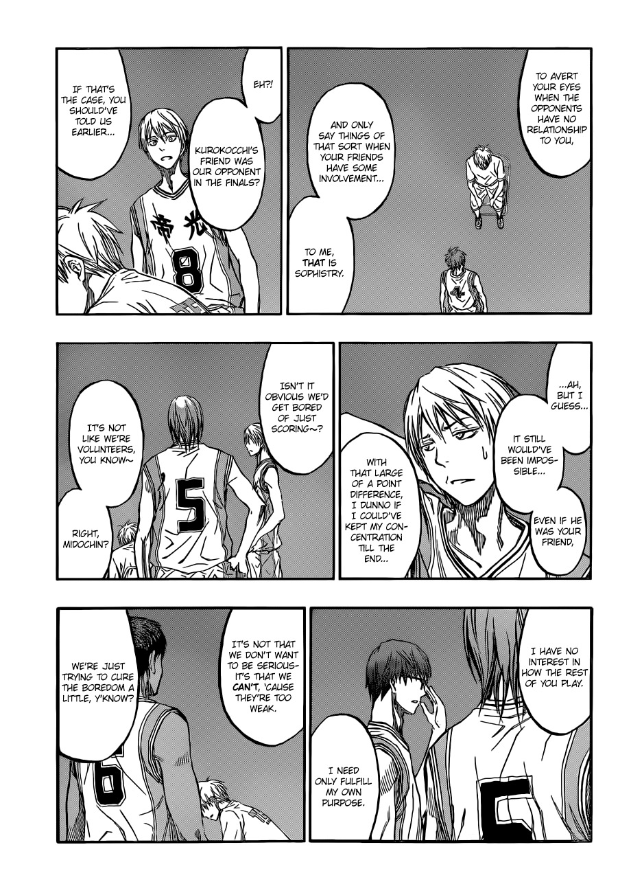 Kuroko no Basket Chapter 227 page 4 - Chapter 227: I am Kuroko
