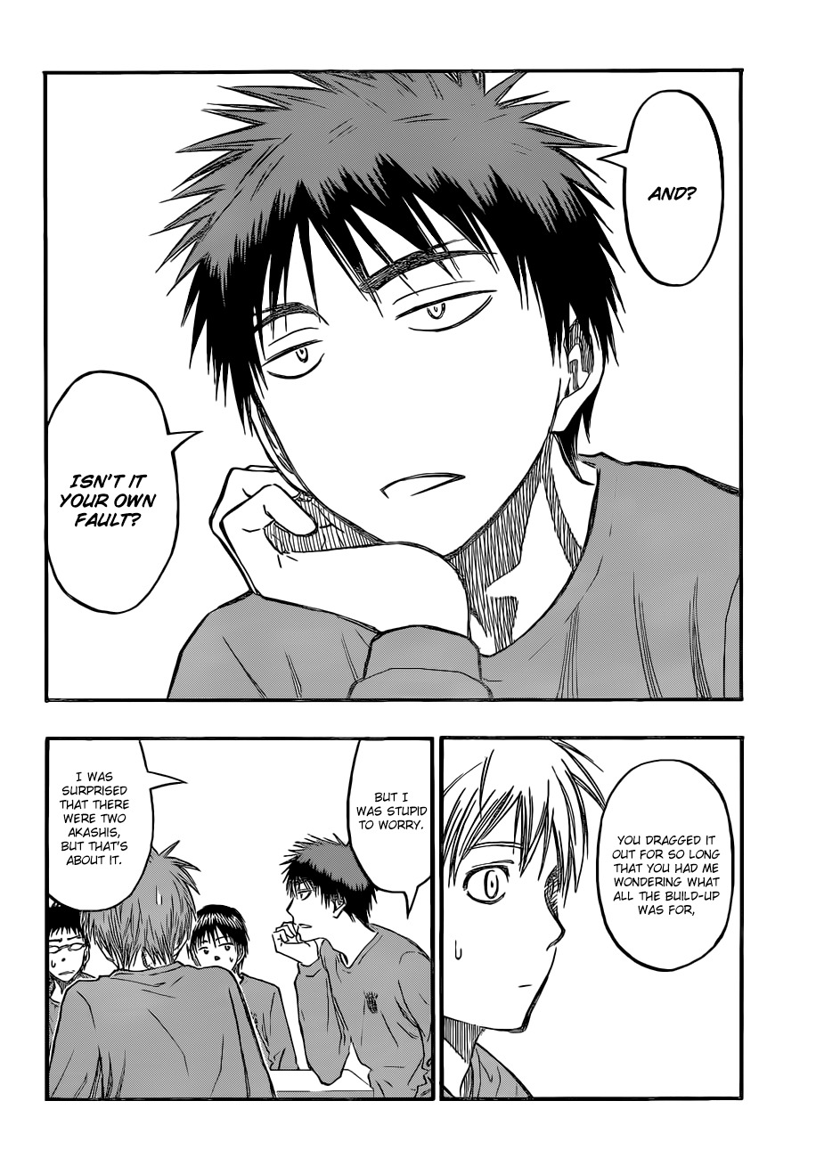 Kuroko no Basket Chapter 228 page 10 - Chapter 228: We've Been Friends This Whole Time!