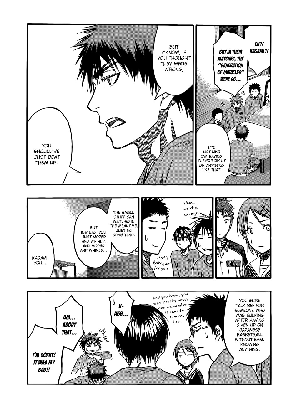 Kuroko no Basket Chapter 228 page 11 - Chapter 228: We've Been Friends This Whole Time!