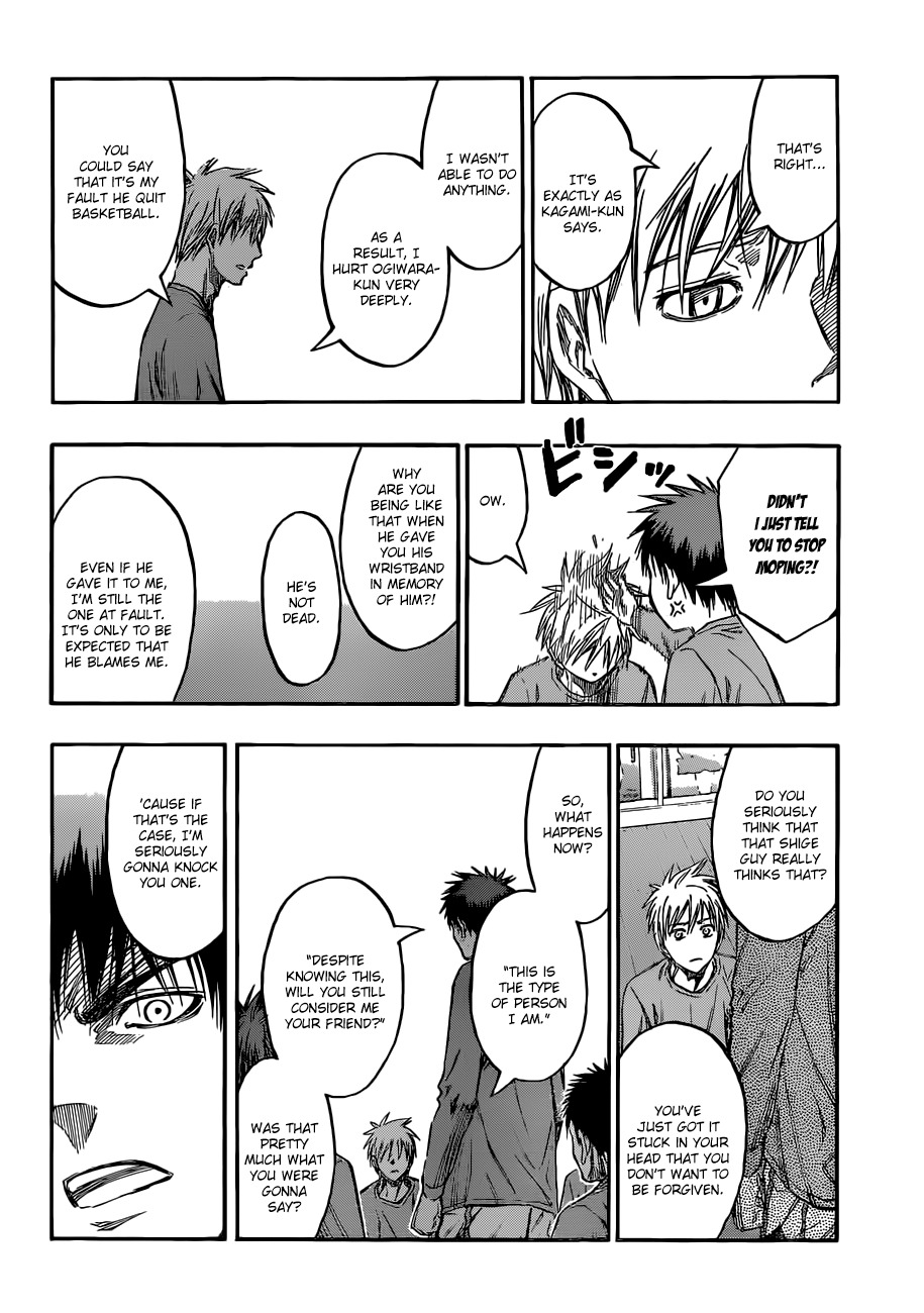 Kuroko no Basket Chapter 228 page 12 - Chapter 228: We've Been Friends This Whole Time!