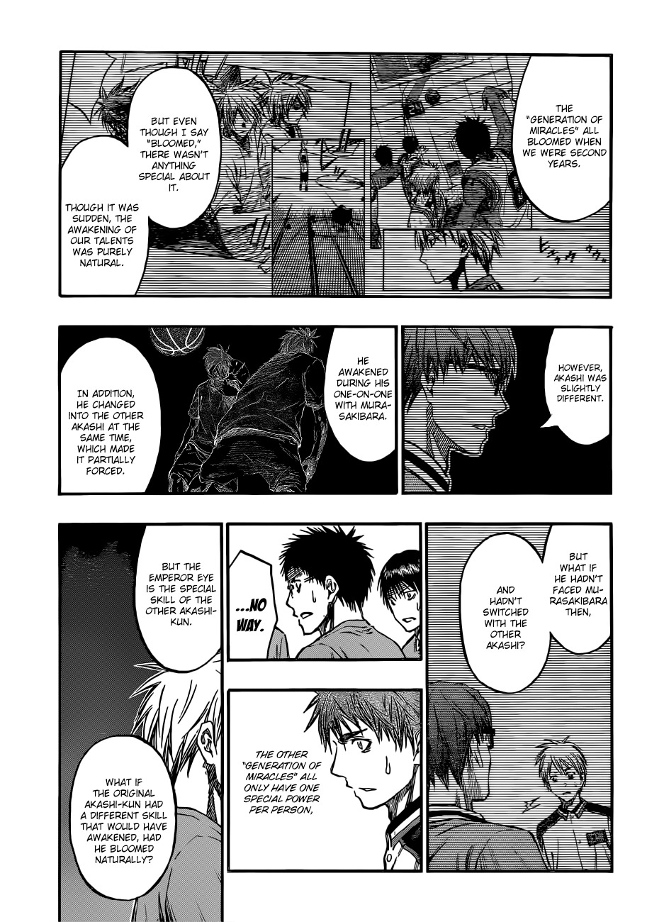 Kuroko no Basket Chapter 228 page 17 - Chapter 228: We've Been Friends This Whole Time!