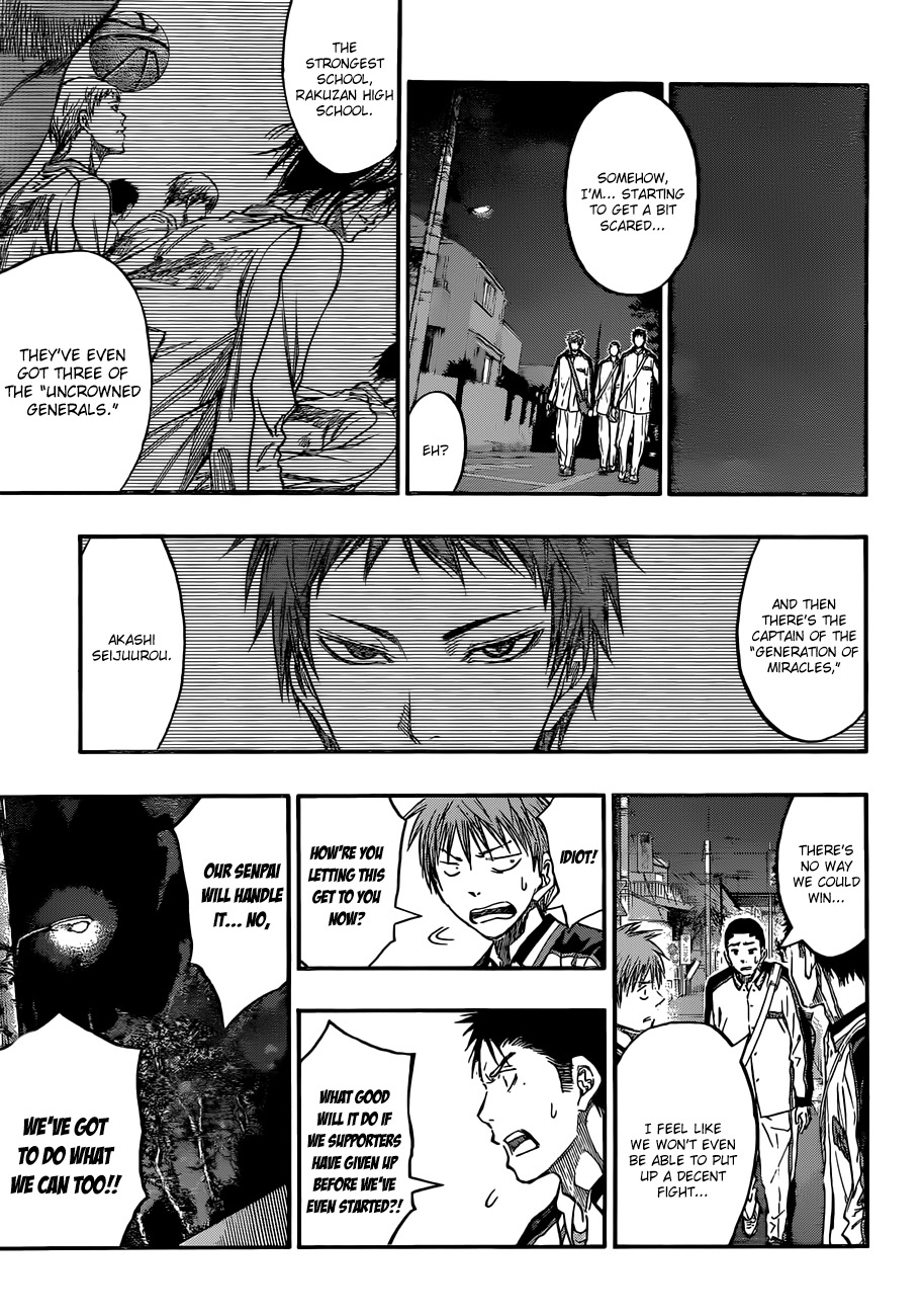 Kuroko no Basket Chapter 228 page 19 - Chapter 228: We've Been Friends This Whole Time!