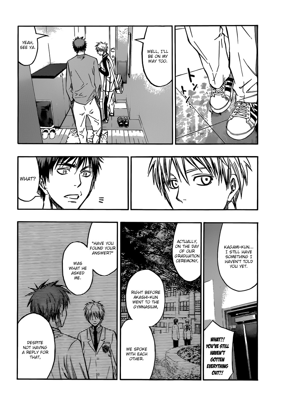 Kuroko no Basket Chapter 228 page 20 - Chapter 228: We've Been Friends This Whole Time!