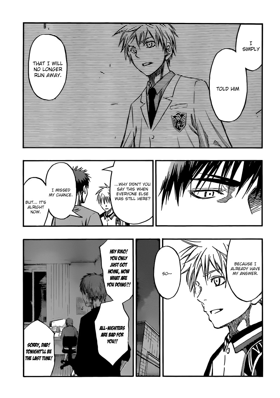 Kuroko no Basket Chapter 228 page 21 - Chapter 228: We've Been Friends This Whole Time!