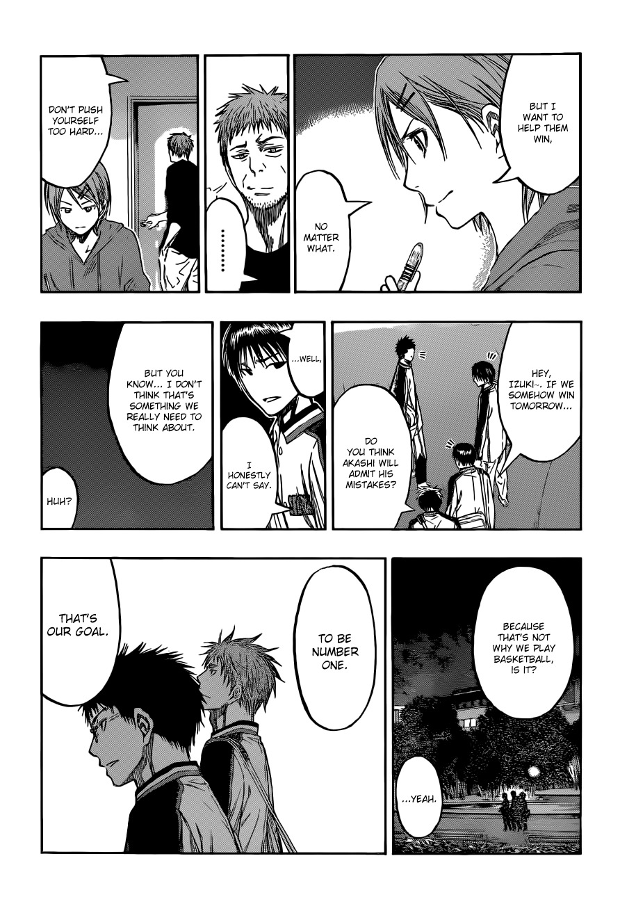 Kuroko no Basket Chapter 228 page 22 - Chapter 228: We've Been Friends This Whole Time!