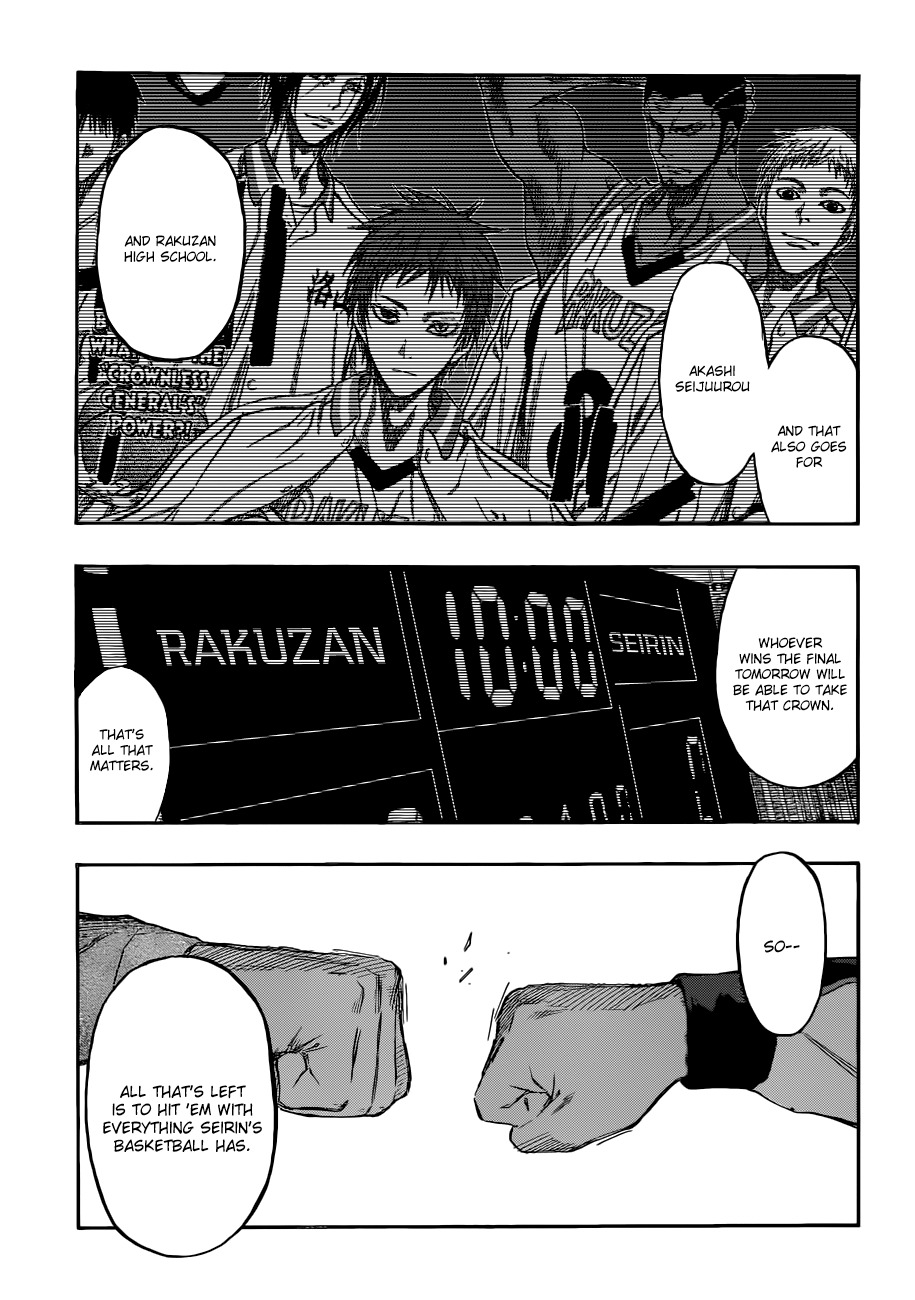 Kuroko no Basket Chapter 228 page 23 - Chapter 228: We've Been Friends This Whole Time!