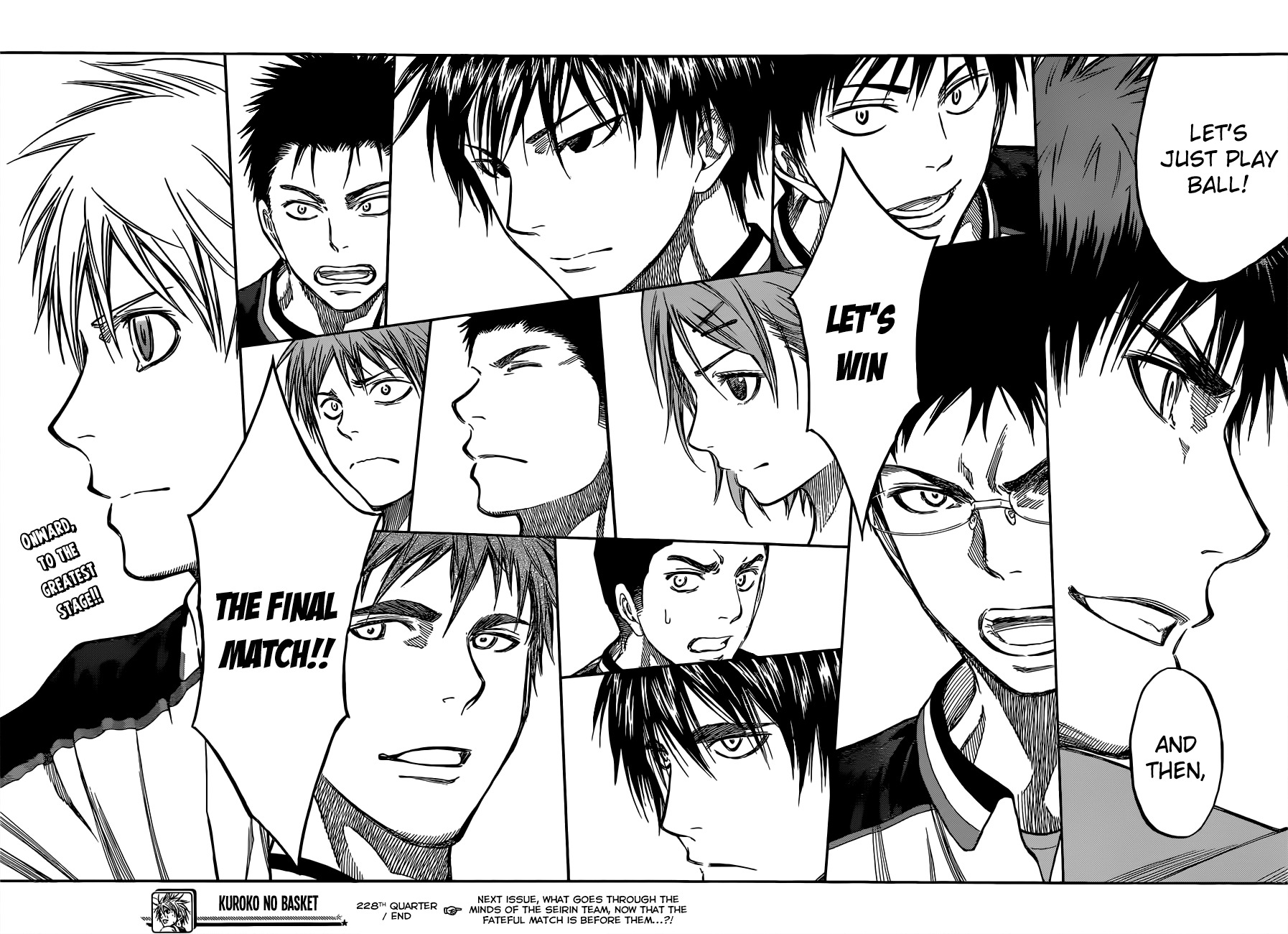 Kuroko no Basket Chapter 228 page 24 - Chapter 228: We've Been Friends This Whole Time!