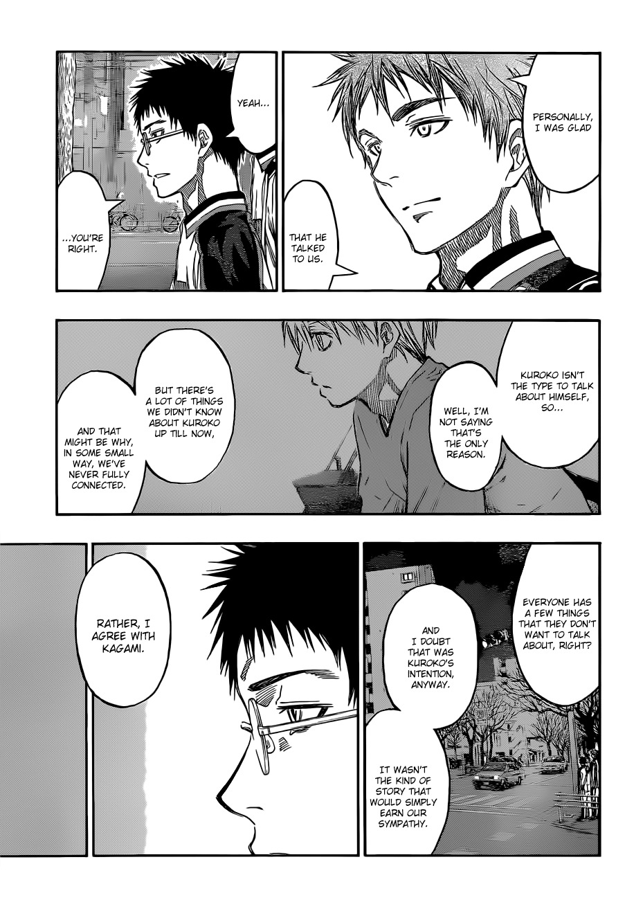 Kuroko no Basket Chapter 228 page 9 - Chapter 228: We've Been Friends This Whole Time!