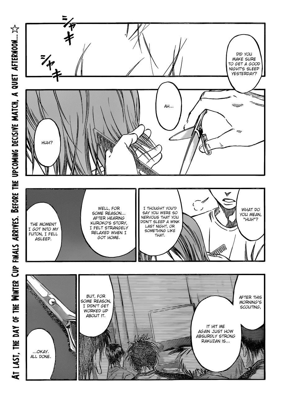 Kuroko no Basket Chapter 229 page 1 - Chapter 229: I'm Going