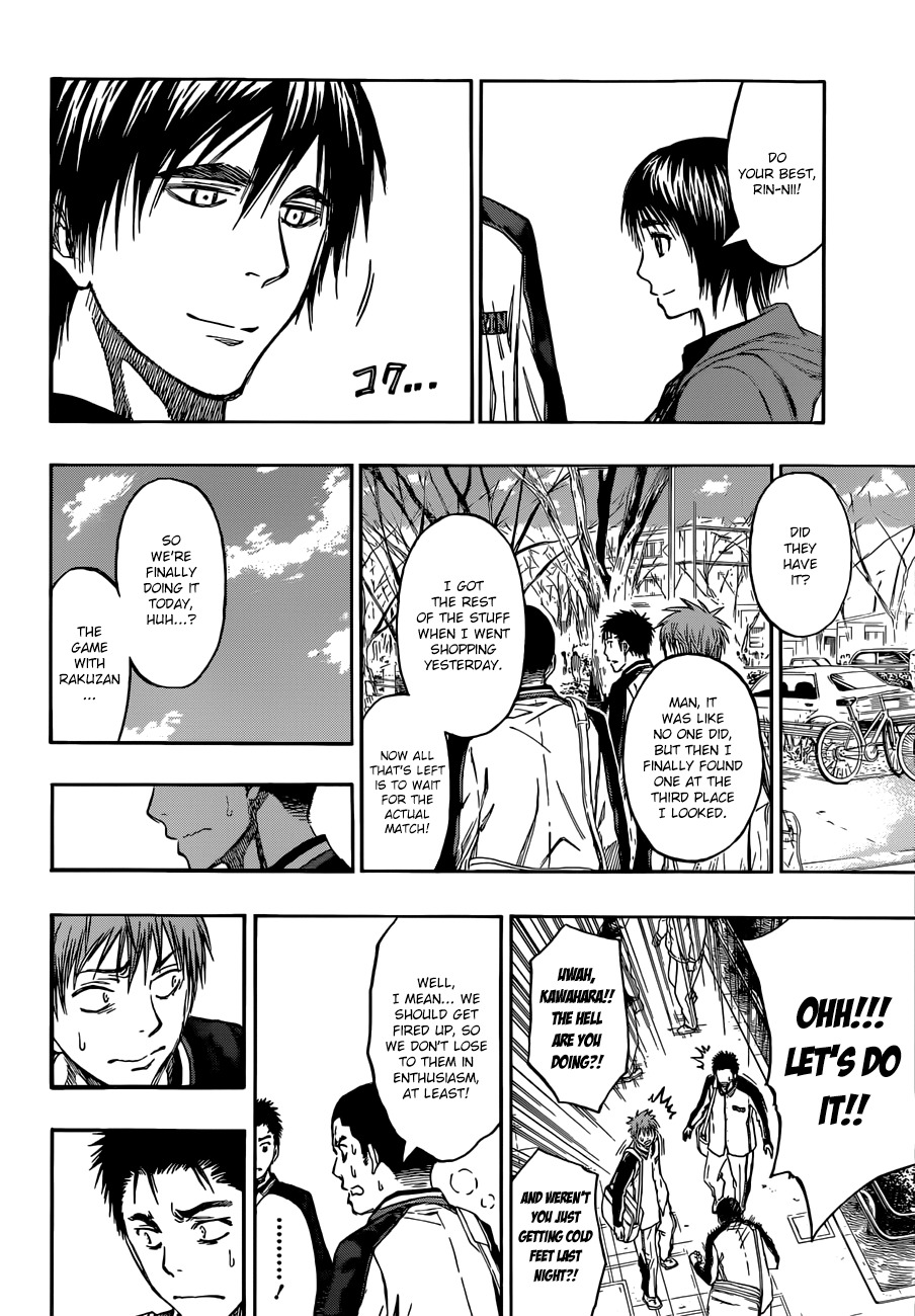 Kuroko no Basket Chapter 229 page 10 - Chapter 229: I'm Going