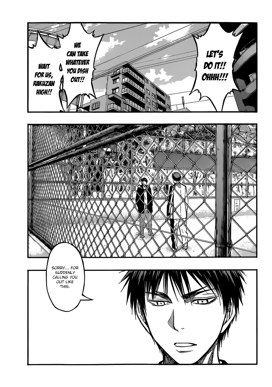 Kuroko no Basket Chapter 229 page 11 - Chapter 229: I'm Going