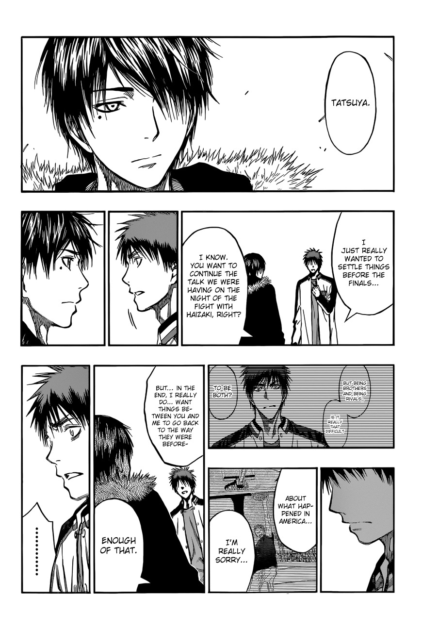 Kuroko no Basket Chapter 229 page 12 - Chapter 229: I'm Going