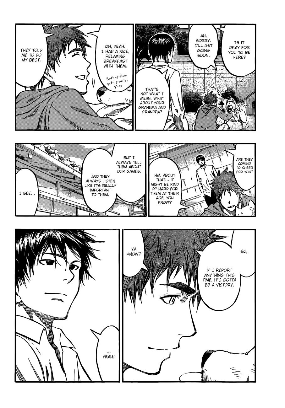 Kuroko no Basket Chapter 229 page 6 - Chapter 229: I'm Going
