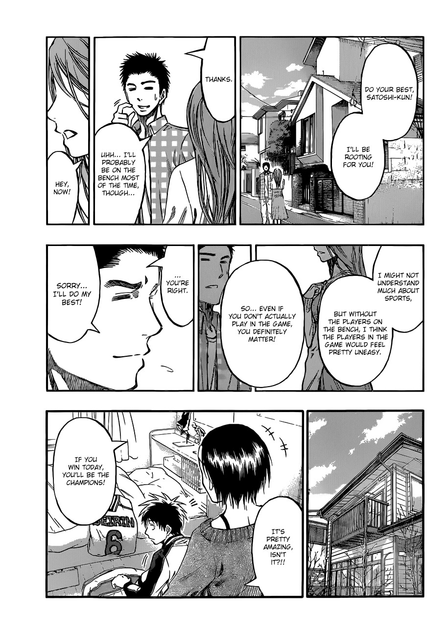 Kuroko no Basket Chapter 229 page 7 - Chapter 229: I'm Going