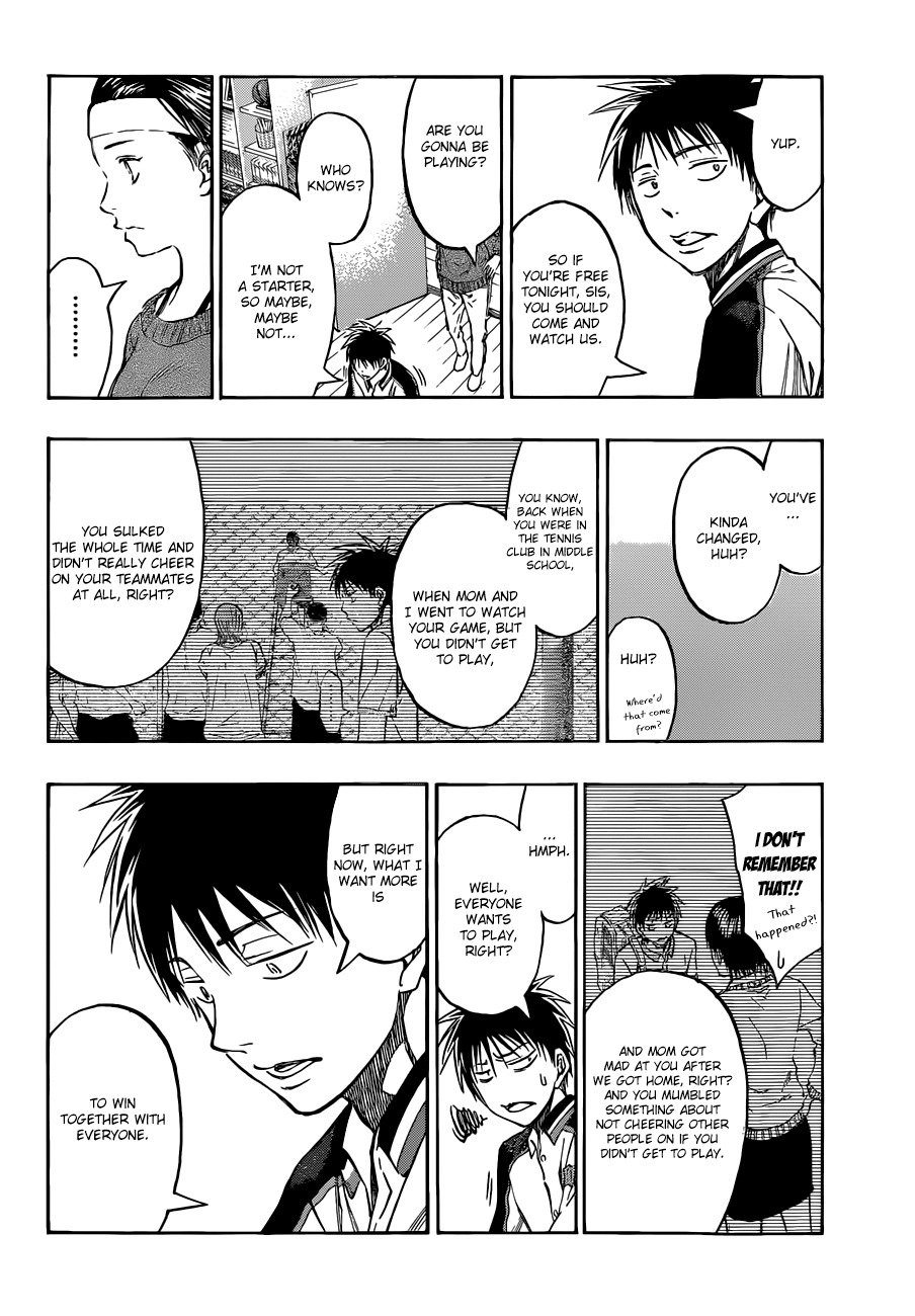 Kuroko no Basket Chapter 229 page 8 - Chapter 229: I'm Going