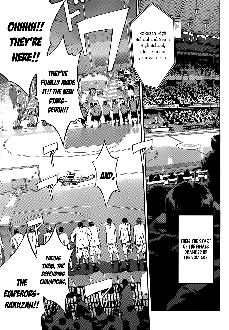 Kuroko no Basket Chapter 230 page 11 - Chapter 230: I Accept Your Challenge