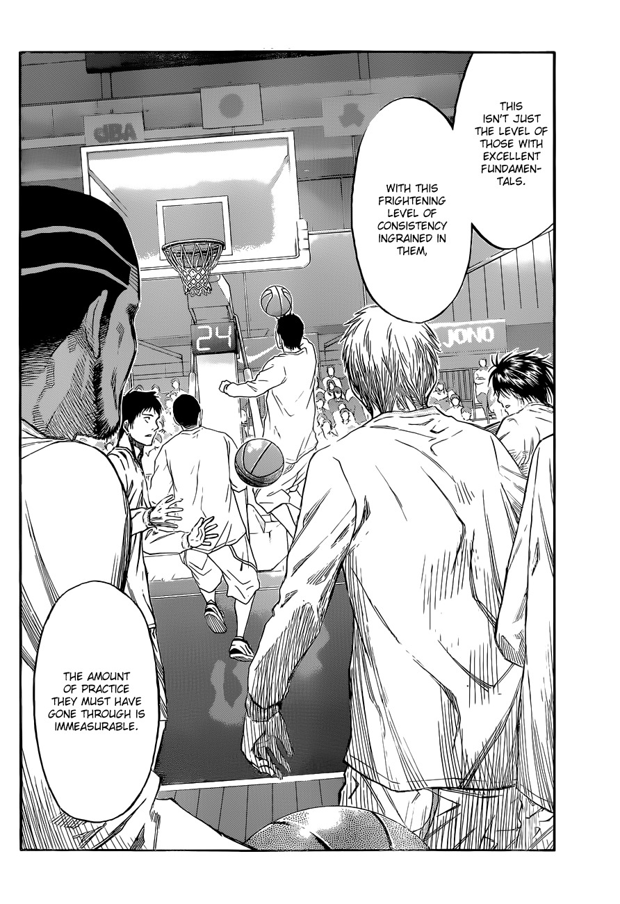Kuroko no Basket Chapter 230 page 16 - Chapter 230: I Accept Your Challenge