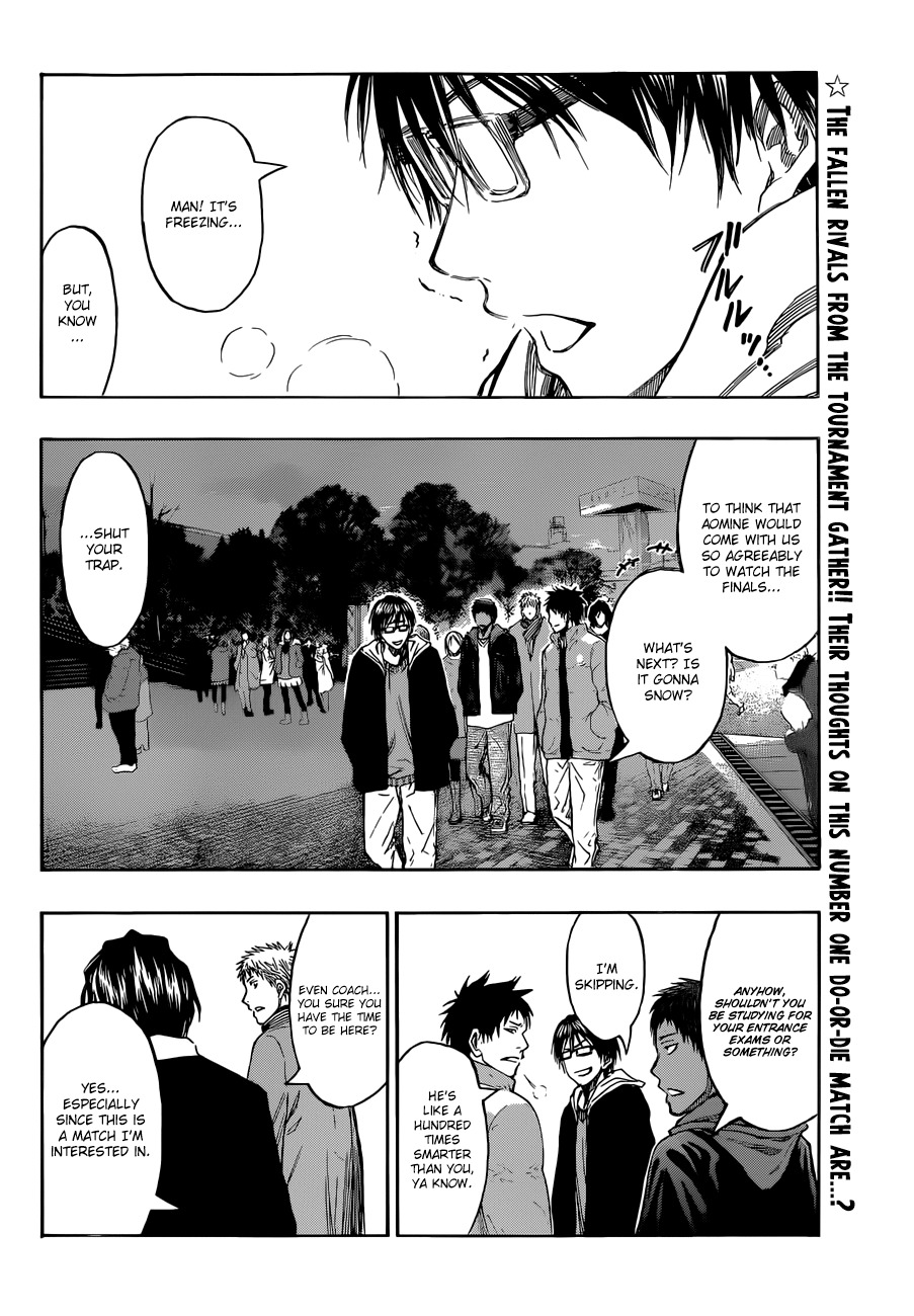 Kuroko no Basket Chapter 230 page 2 - Chapter 230: I Accept Your Challenge