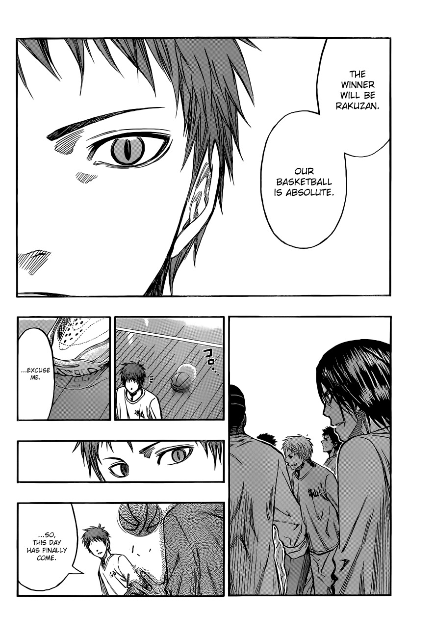 Kuroko no Basket Chapter 230 page 20 - Chapter 230: I Accept Your Challenge