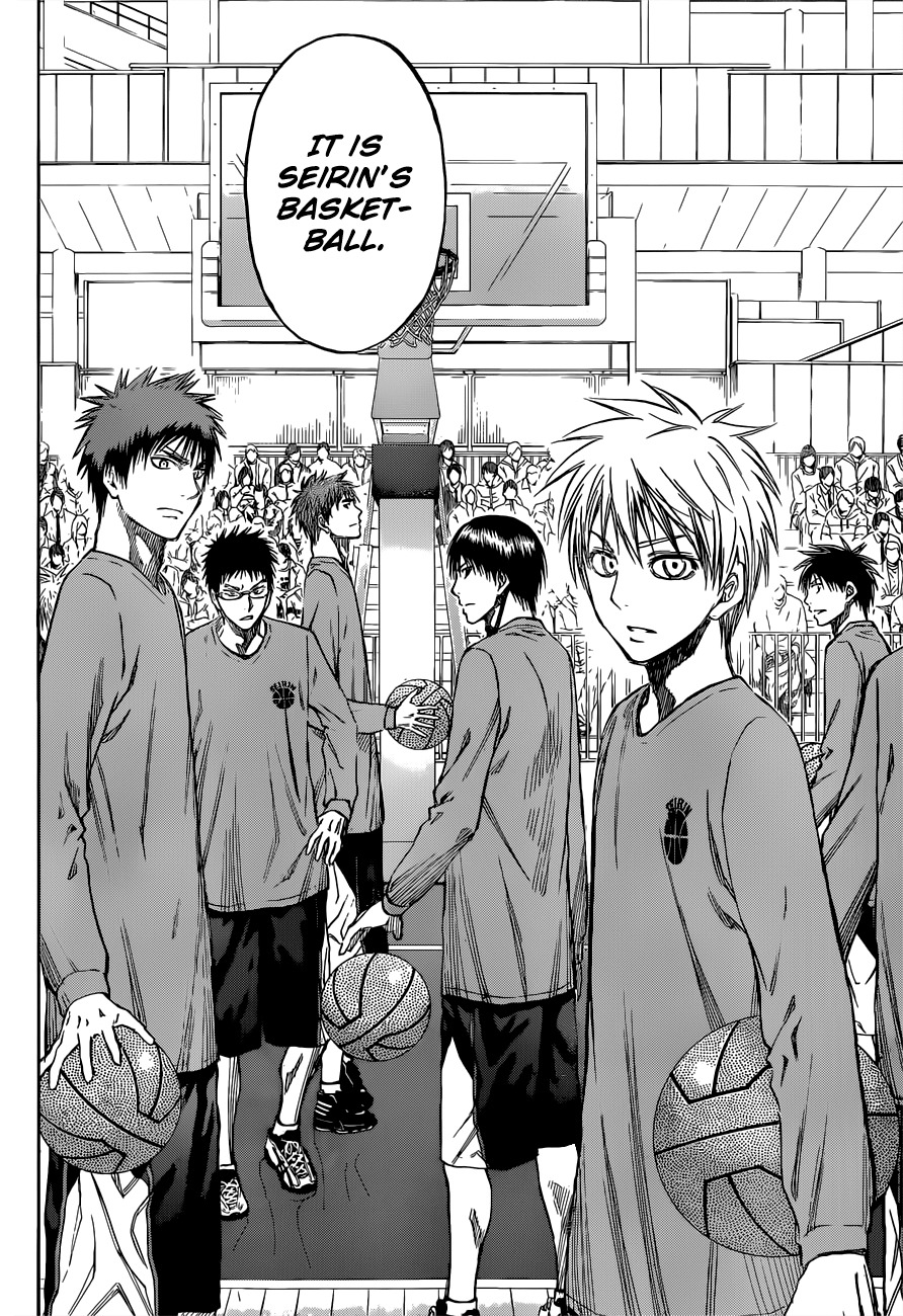 Kuroko no Basket Chapter 230 page 22 - Chapter 230: I Accept Your Challenge