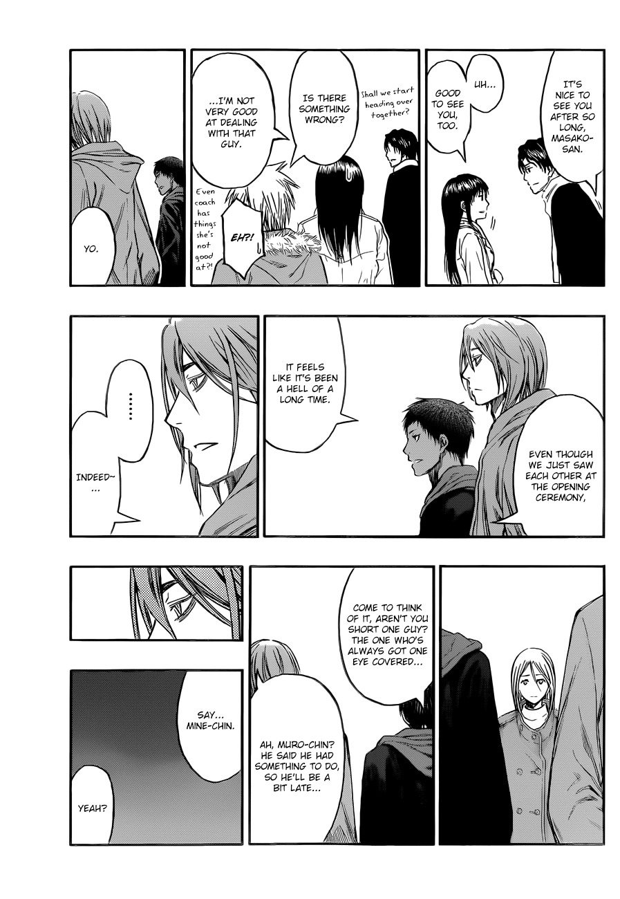 Kuroko no Basket Chapter 230 page 5 - Chapter 230: I Accept Your Challenge