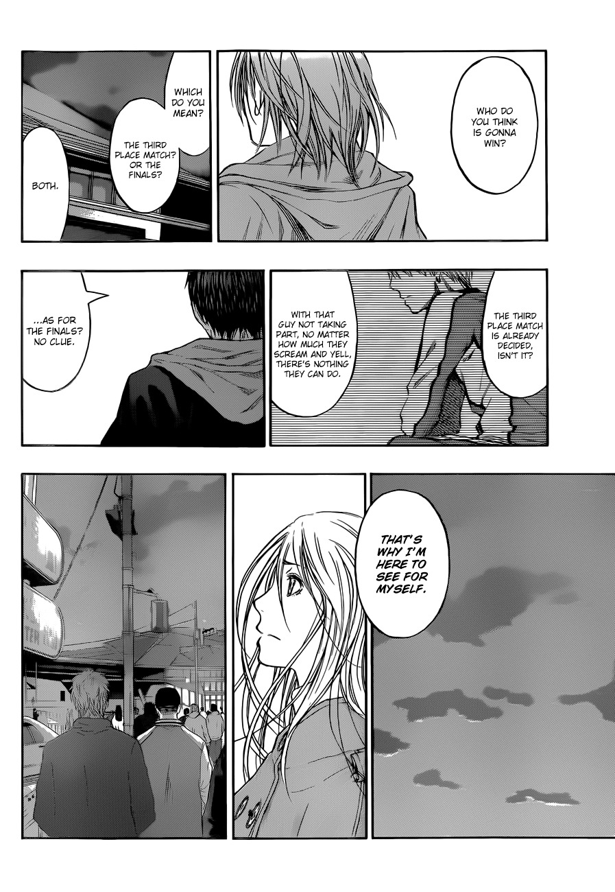 Kuroko no Basket Chapter 230 page 6 - Chapter 230: I Accept Your Challenge