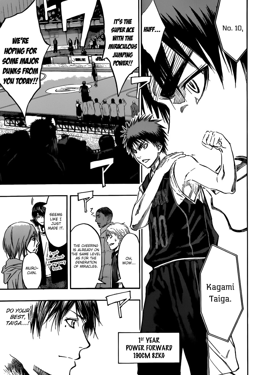 Kuroko no Basket Chapter 231 page 11 - Chapter 231: Let's Start Now