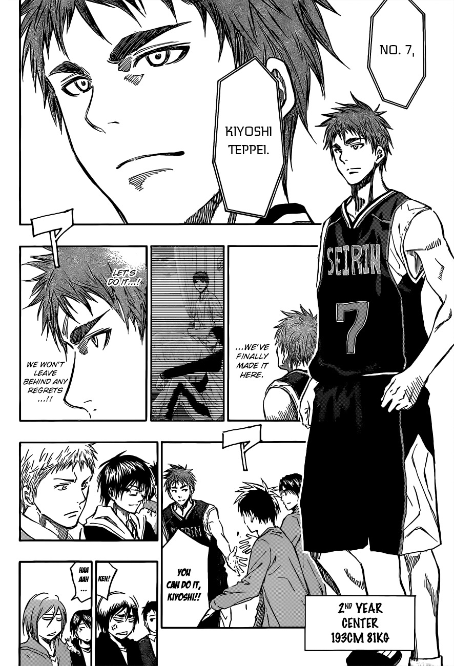Kuroko no Basket Chapter 231 page 12 - Chapter 231: Let's Start Now