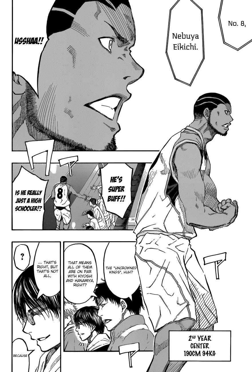 Kuroko no Basket Chapter 231 page 16 - Chapter 231: Let's Start Now