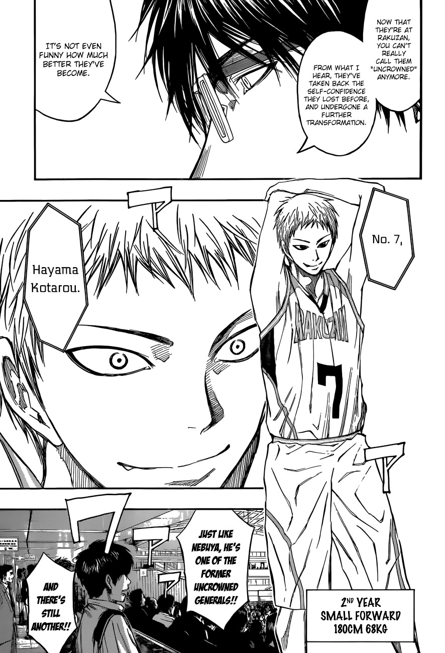 Kuroko no Basket Chapter 231 page 17 - Chapter 231: Let's Start Now