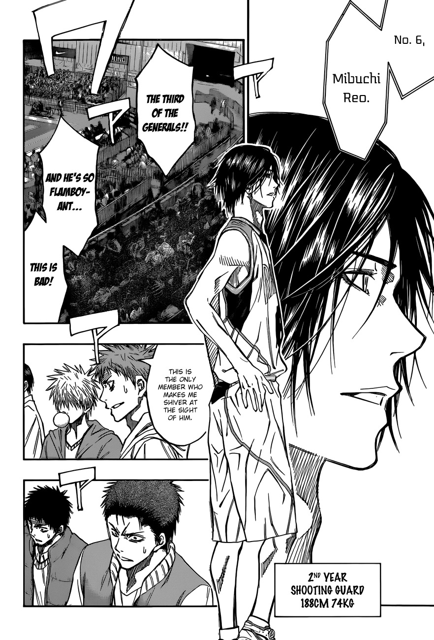 Kuroko no Basket Chapter 231 page 18 - Chapter 231: Let's Start Now