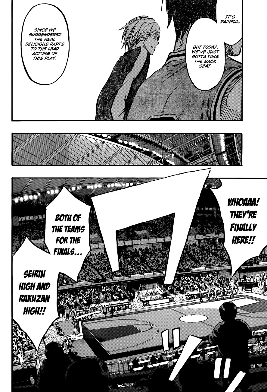 Kuroko no Basket Chapter 231 page 6 - Chapter 231: Let's Start Now