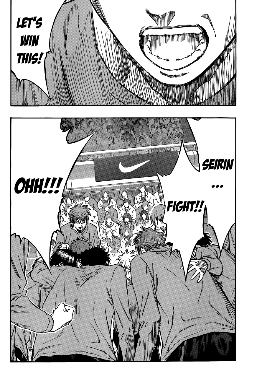 Kuroko no Basket Chapter 231 page 8 - Chapter 231: Let's Start Now