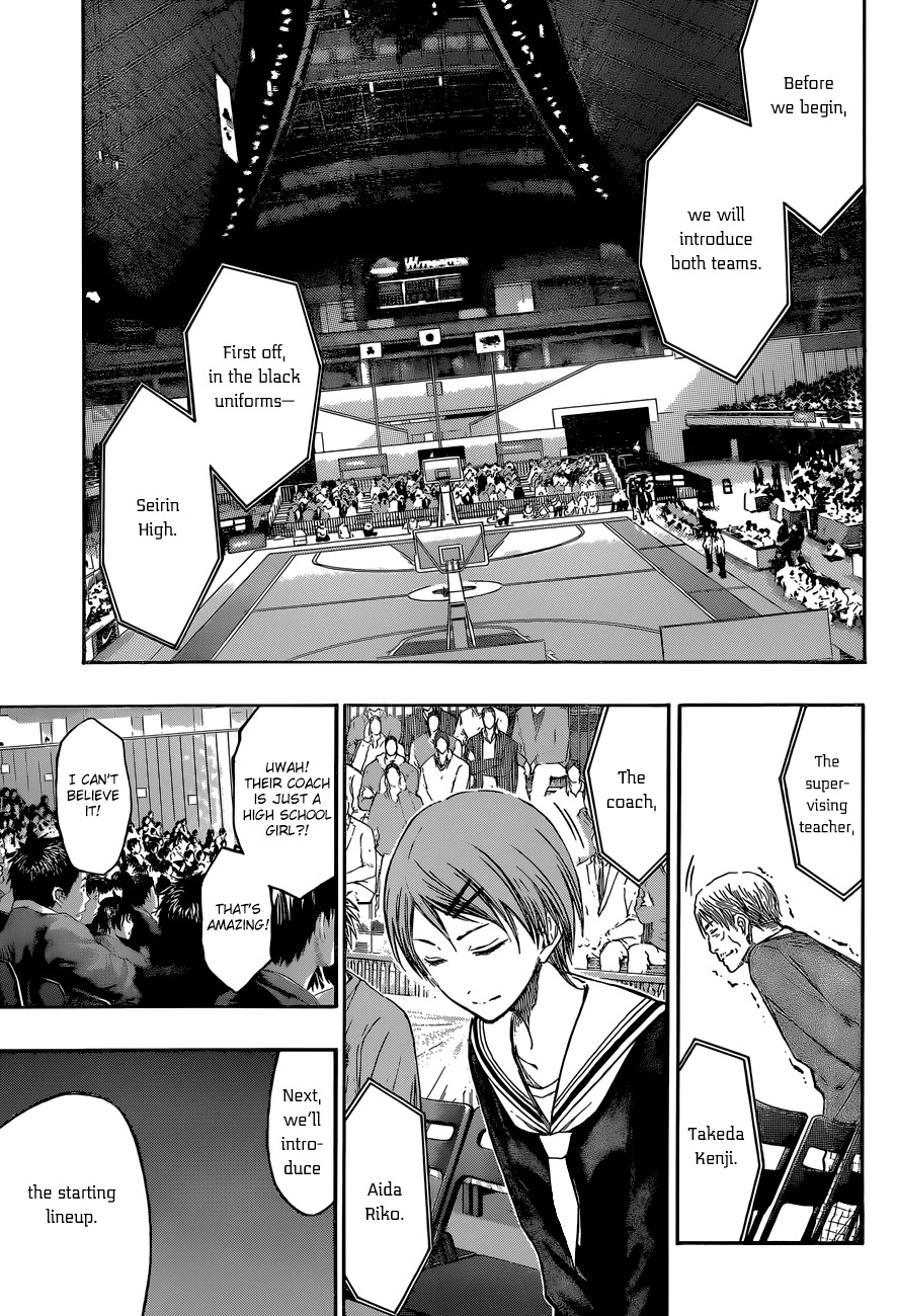 Kuroko no Basket Chapter 231 page 9 - Chapter 231: Let's Start Now