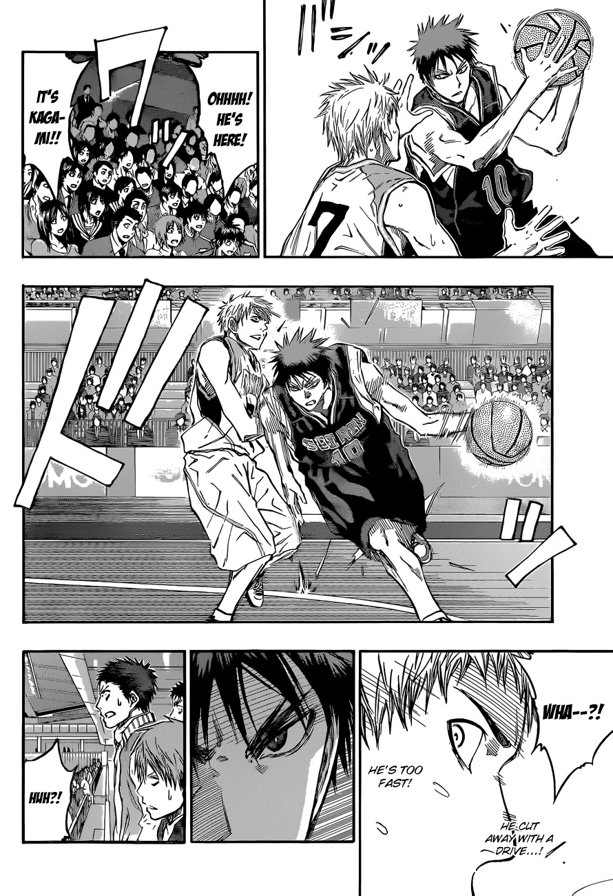 Kuroko no Basket Chapter 233 page 11 - Chapter 233: Isn't This Kinda Bad For Him?