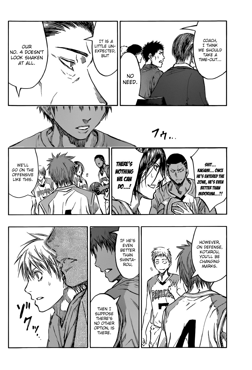 Kuroko no Basket Chapter 233 page 17 - Chapter 233: Isn't This Kinda Bad For Him?