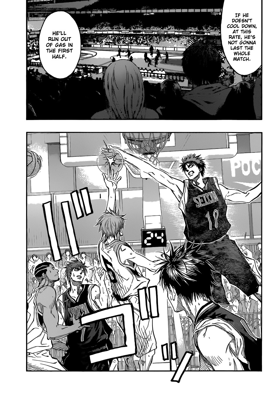 Kuroko no Basket Chapter 233 page 6 - Chapter 233: Isn't This Kinda Bad For Him?