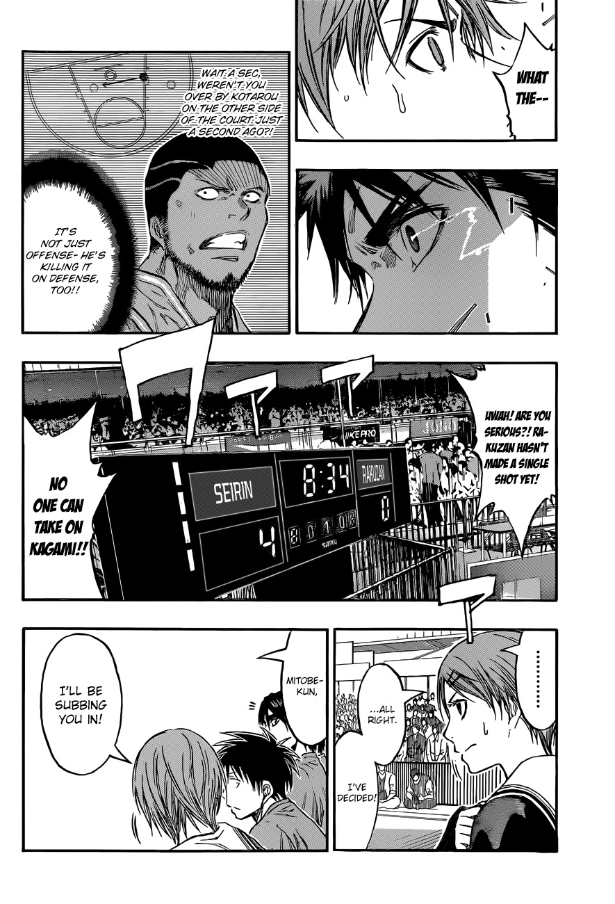Kuroko no Basket Chapter 233 page 7 - Chapter 233: Isn't This Kinda Bad For Him?