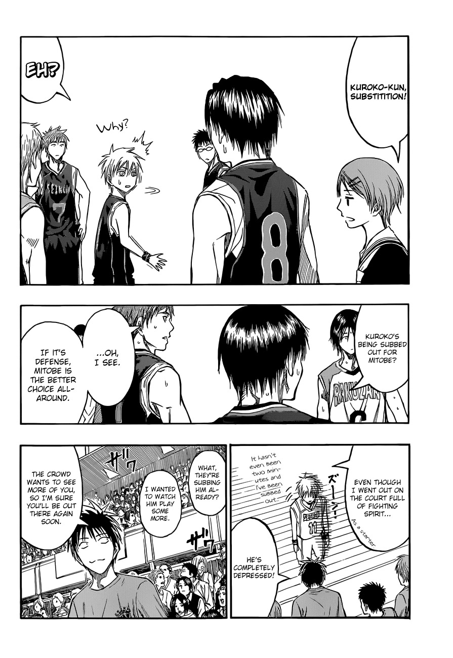 Kuroko no Basket Chapter 233 page 9 - Chapter 233: Isn't This Kinda Bad For Him?