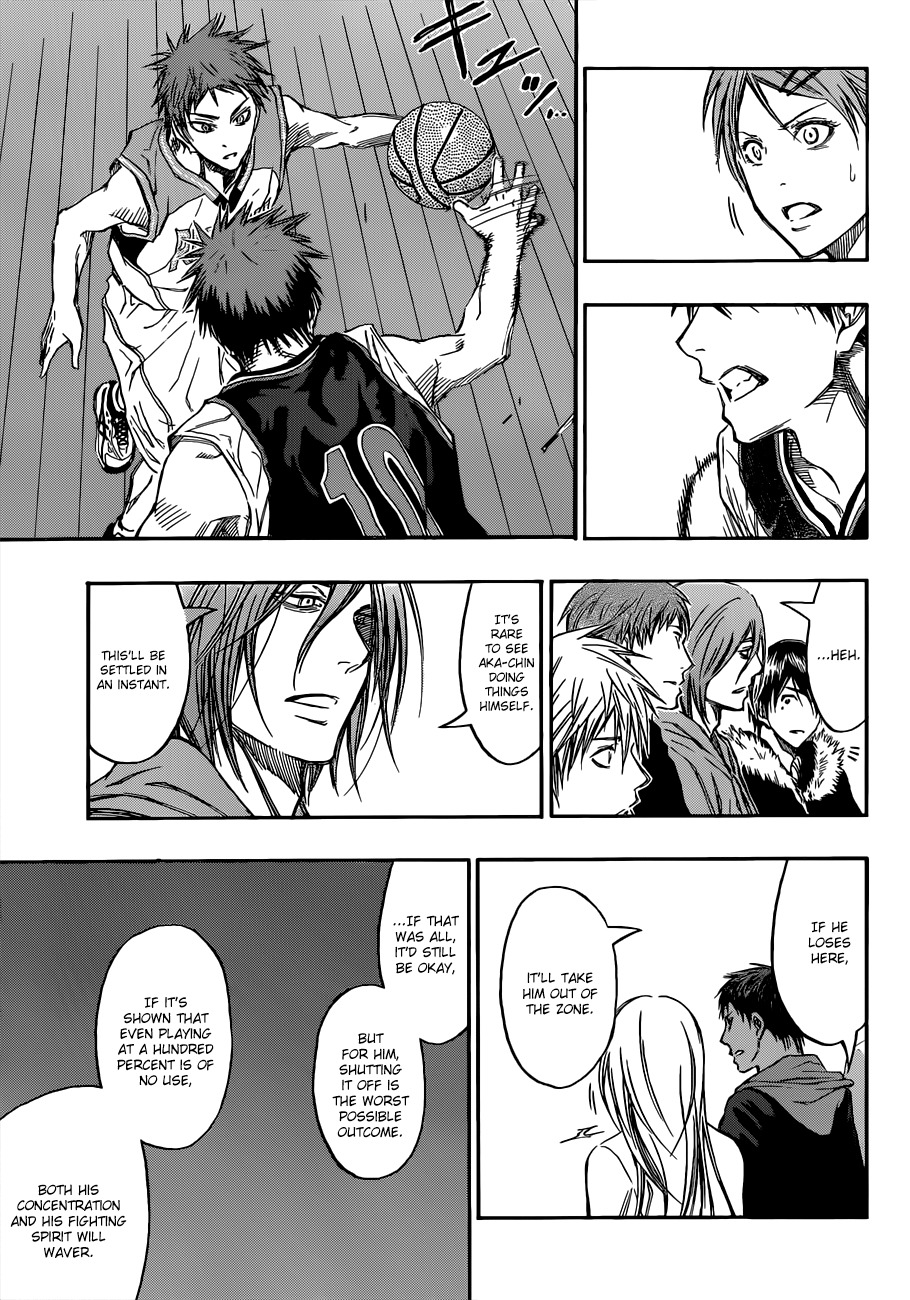 Kuroko no Basket Chapter 234 page 16 - Chapter 234: It's Now Or Never