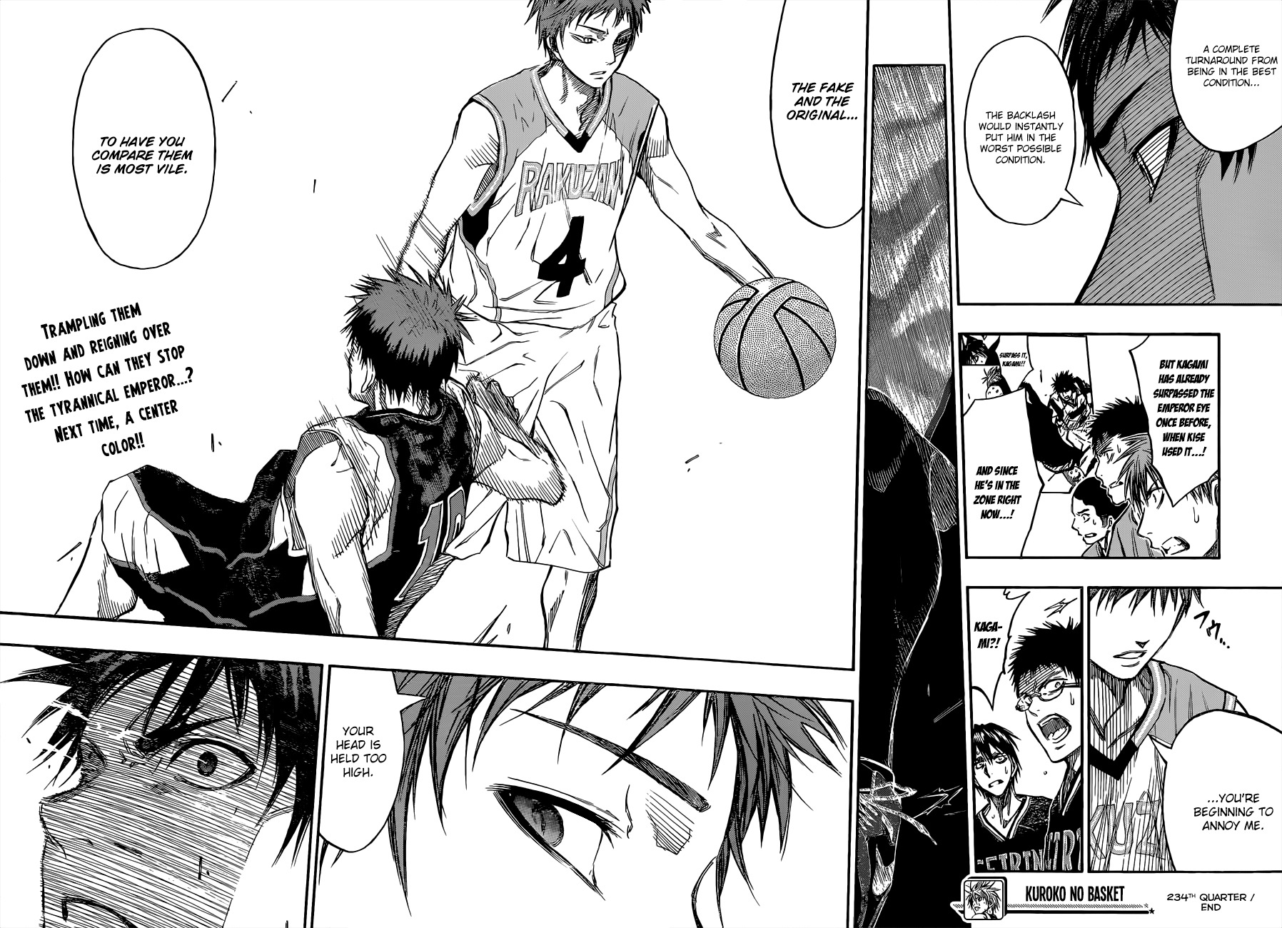 Kuroko no Basket Chapter 234 page 17 - Chapter 234: It's Now Or Never