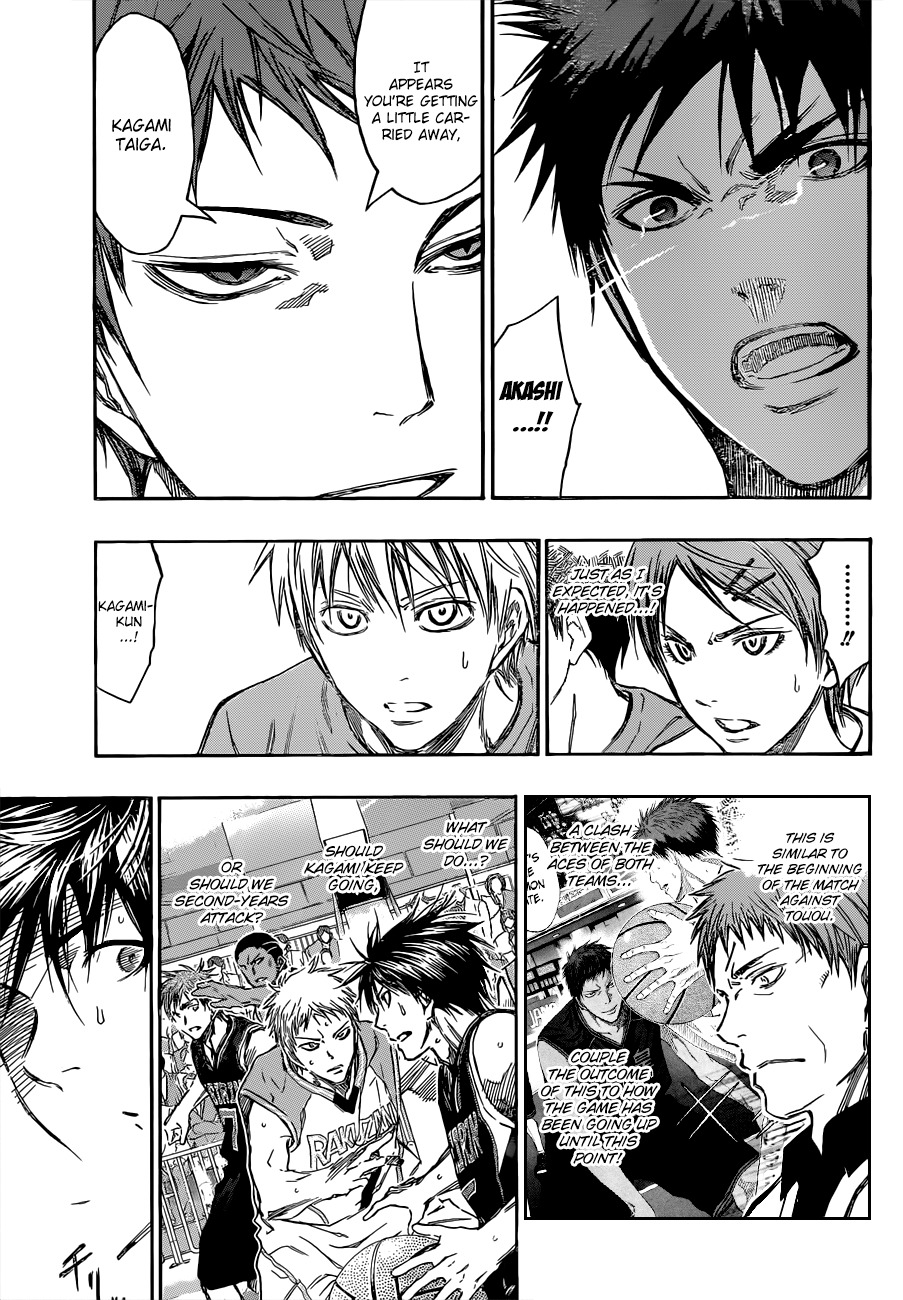 Kuroko no Basket Chapter 234 page 3 - Chapter 234: It's Now Or Never