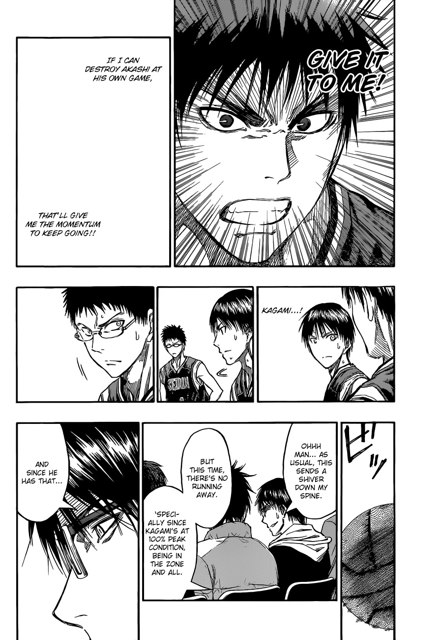 Kuroko no Basket Chapter 234 page 4 - Chapter 234: It's Now Or Never