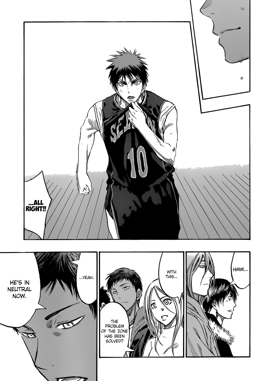 Kuroko no Basket Chapter 235 page 11 - Chapter 235: This Is Best, Isn't It?